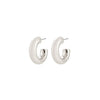 Pilgrim Phase Small Gold Plated Hoops