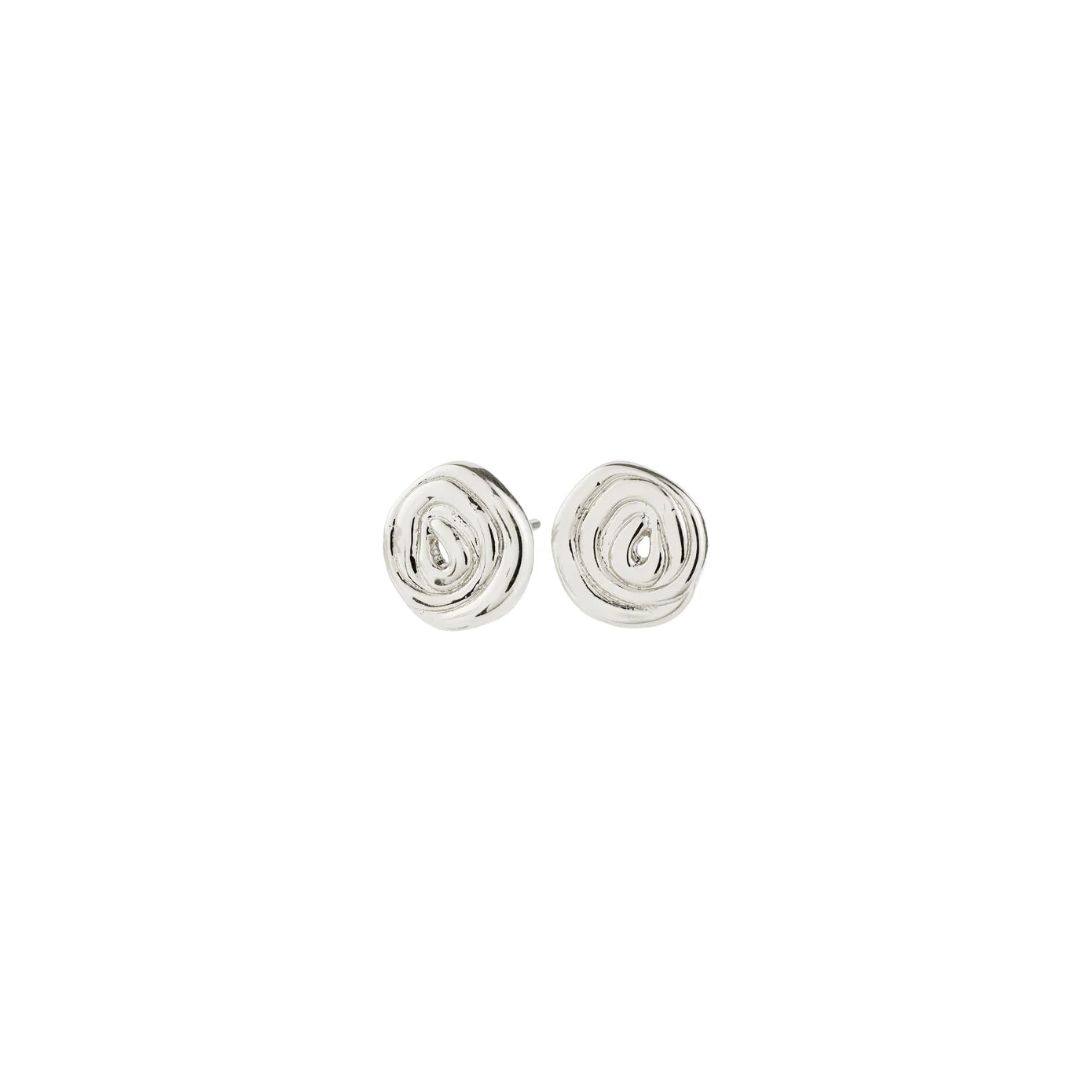 Pilgrim Air Earring Silver Plated Waterproof