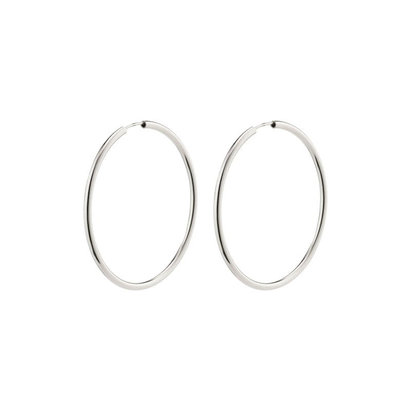 Pilgrim April Medium Hoops Gold or Silver Plated