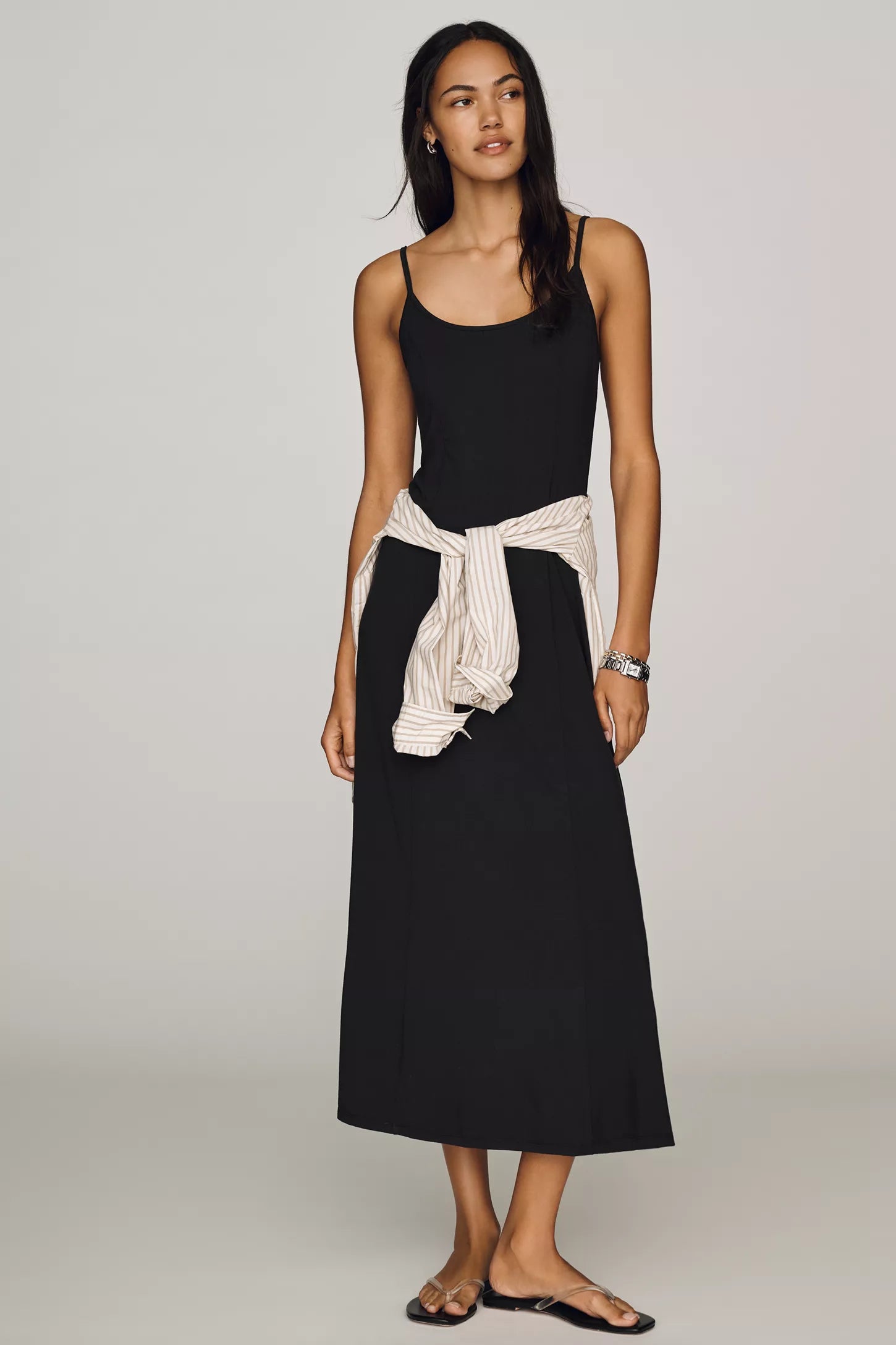 Z Supply Charisma Midi Dress  Black