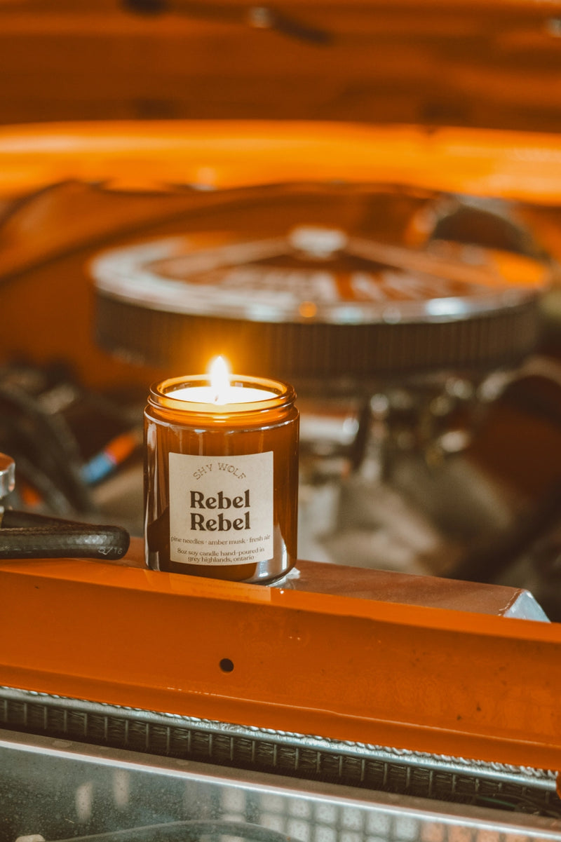 Shy Wolf Candles Rebel Rebel Soy Candle