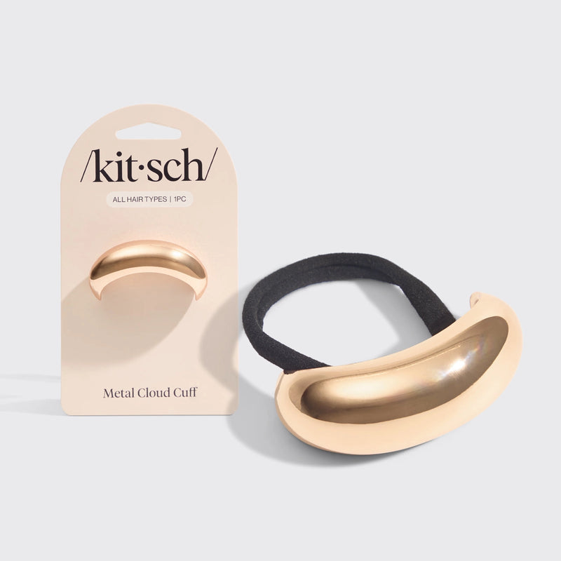 Kitsch Gold Metal Cloud Hair Clip