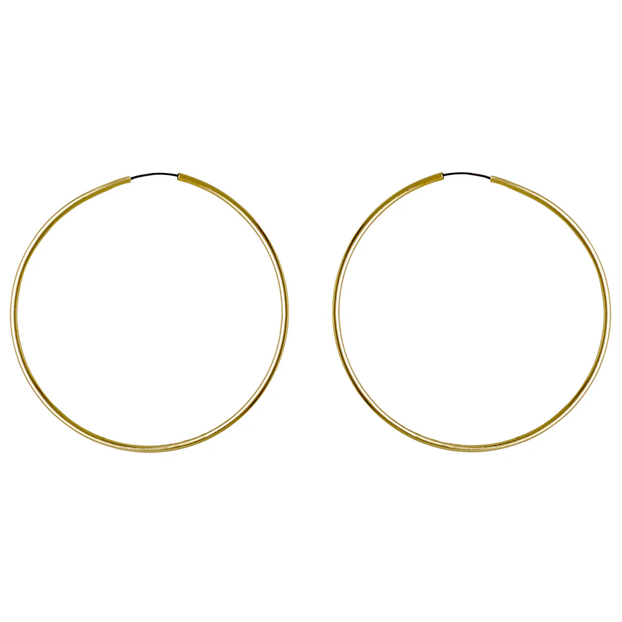 Pilgrim Sanne Large Hoop Gold Plated