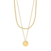 Pilgrim Declan 2-In-1 Necklace Gold Plated