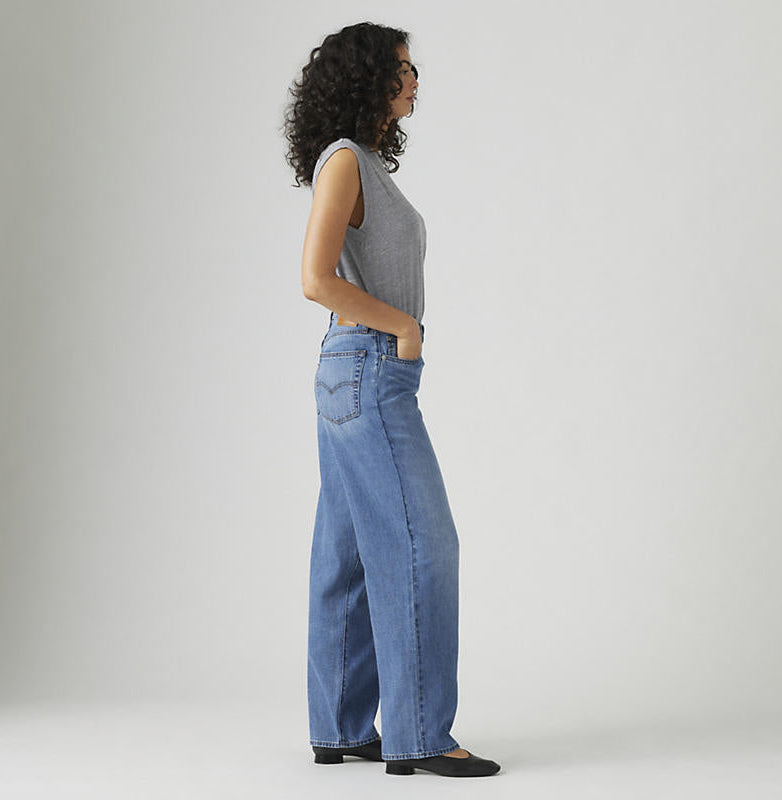 Levi's Baggy Dad in Heavy Check