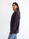 Brunette the Label Irish Cable Sweater