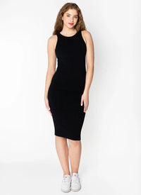Bamboo Ribbed Tank Dress