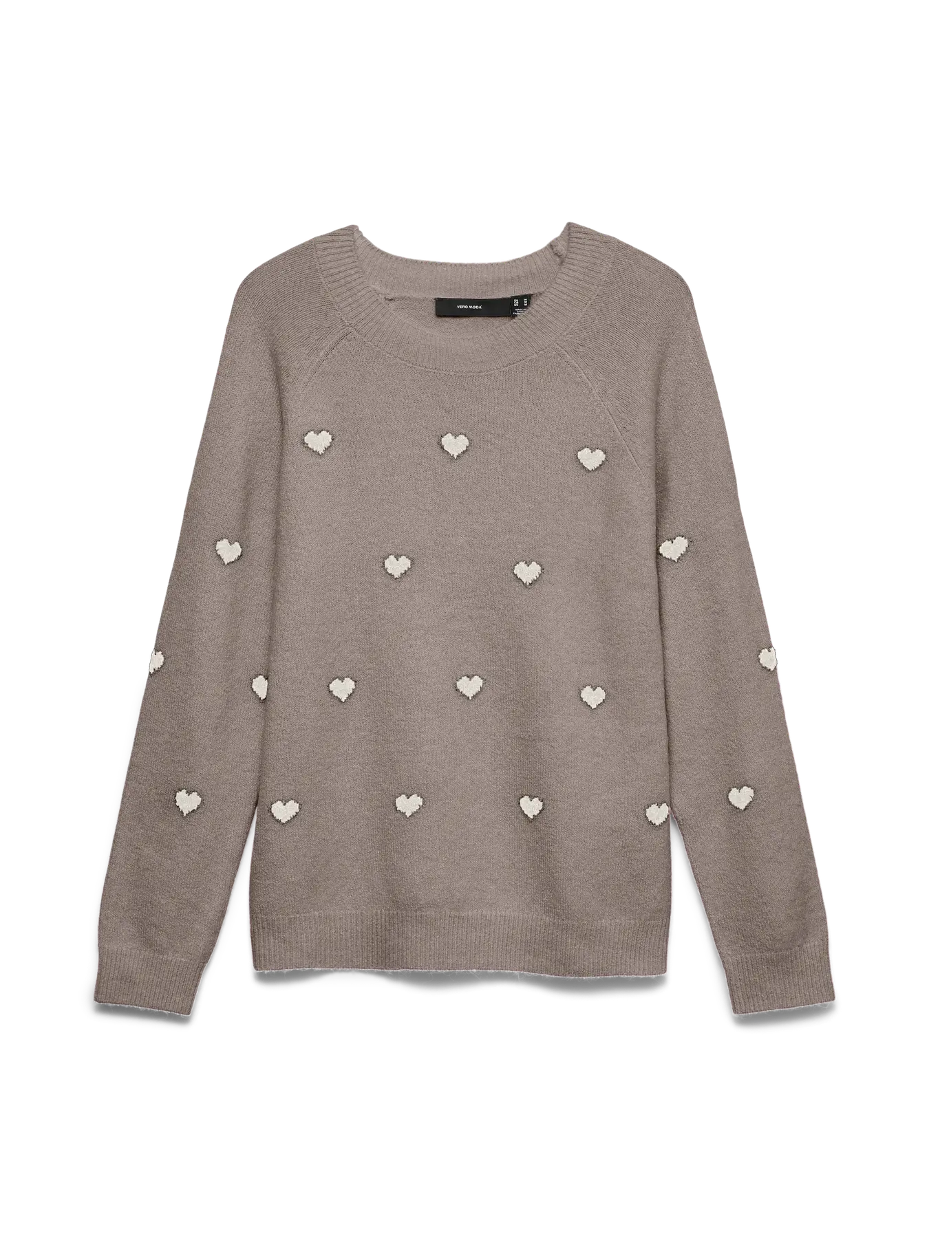 Vero Moda Doffy Grey White Hearts