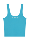 Huha Sporty Crop Tank SUMMER BRIGHTS ELECTRIC BLUE