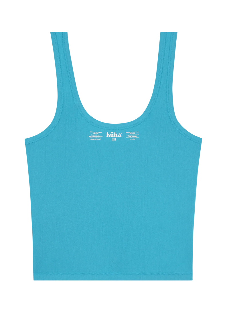 Huha Sporty Crop Tank SUMMER BRIGHTS ELECTRIC BLUE
