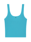 Huha Sporty Crop Tank SUMMER BRIGHTS ELECTRIC BLUE
