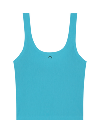 Huha Sporty Crop Tank SUMMER BRIGHTS ELECTRIC BLUE