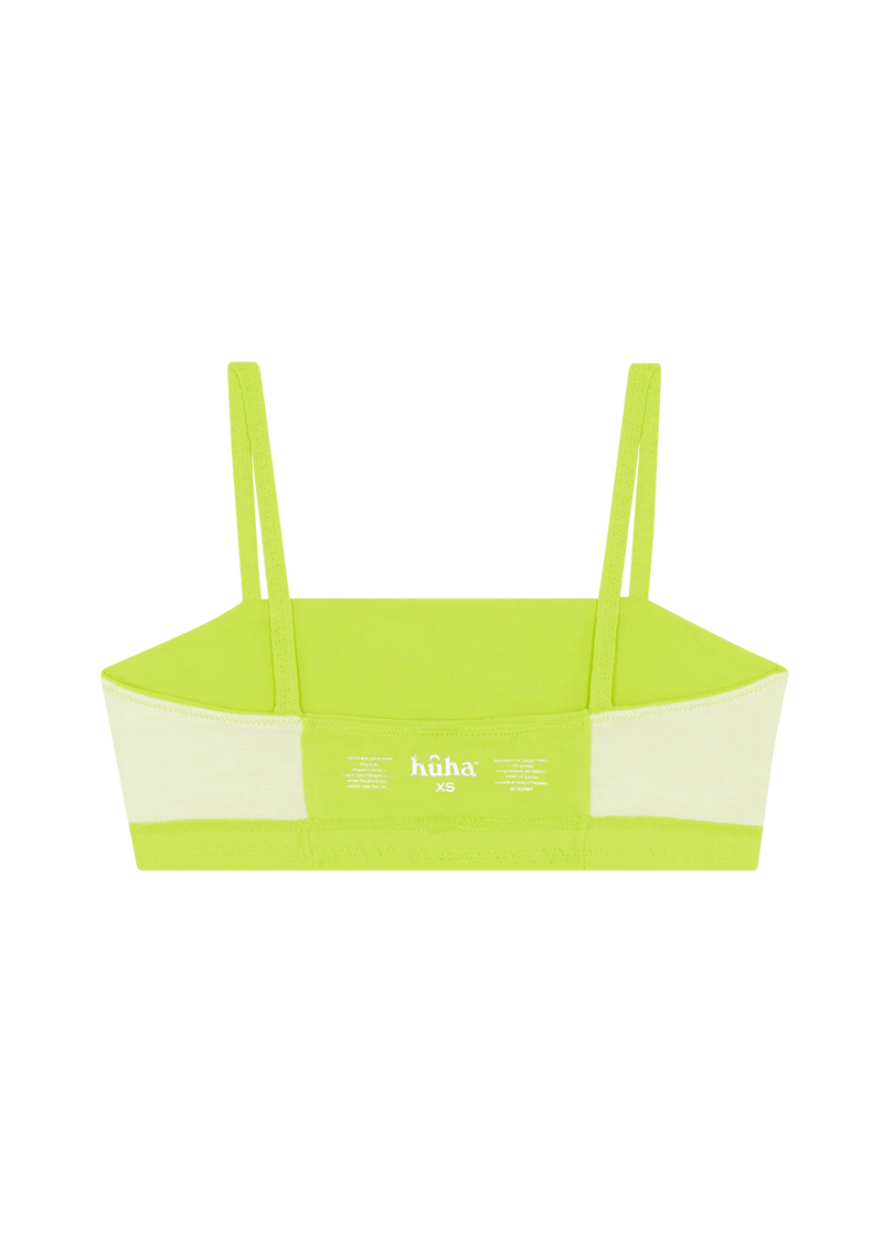 Huha Tata Bralette SUMMER BRIGHTS LIME PUNCH