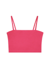 Huha Tata Crop Cami SUMMER BRIGHTS FUSCHIA