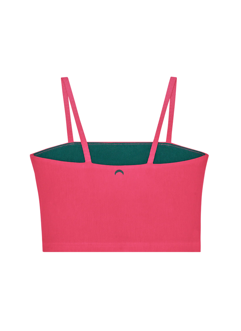 Huha Tata Crop Cami SUMMER BRIGHTS FUSCHIA