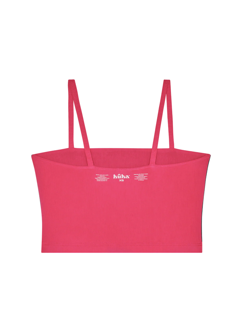 Huha Tata Crop Cami SUMMER BRIGHTS FUSCHIA
