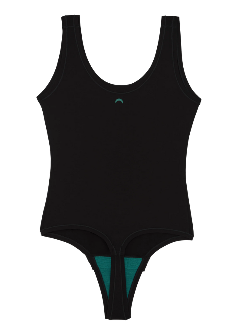 Huha Tank Bodysuit in Black