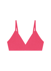 Huha Mineral Triangle Bra SUMMER BRIGHTS FUSHCHIA