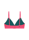 Huha Mineral Triangle Bra SUMMER BRIGHTS FUSHCHIA
