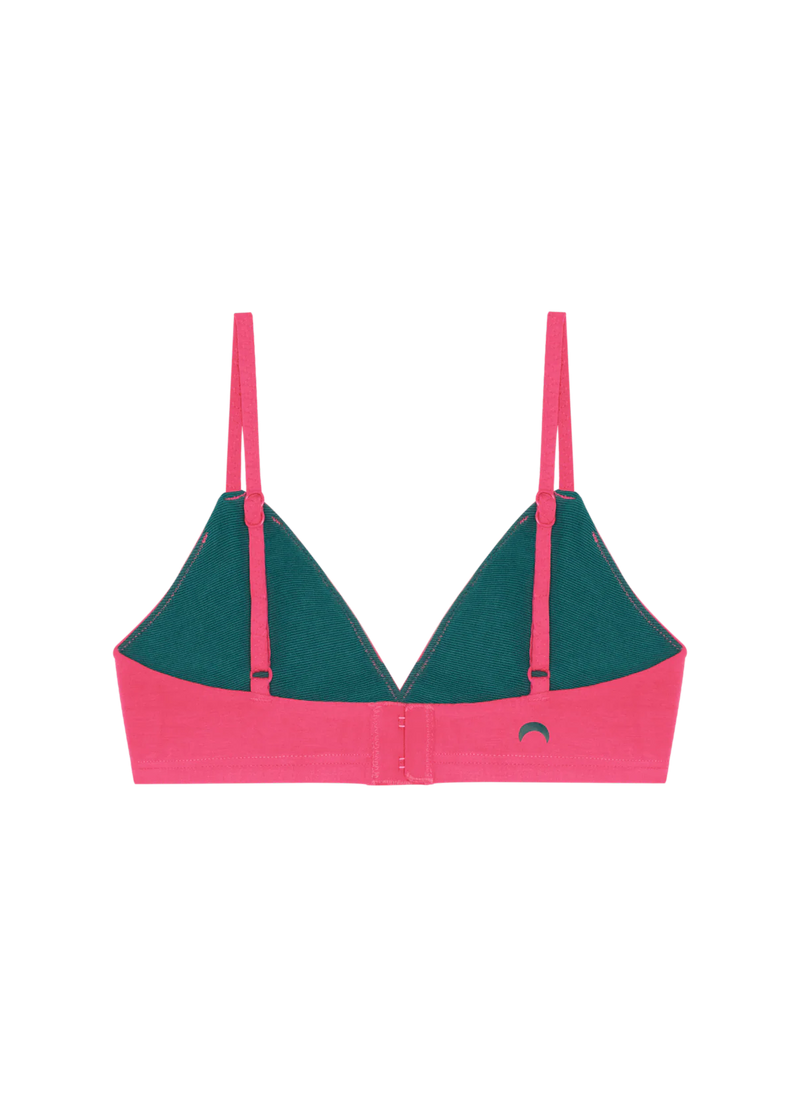 Huha Mineral Triangle Bra SUMMER BRIGHTS FUSHCHIA