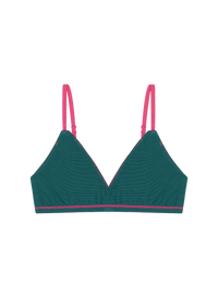 Huha Mineral Triangle Bra SUMMER BRIGHTS FUSHCHIA