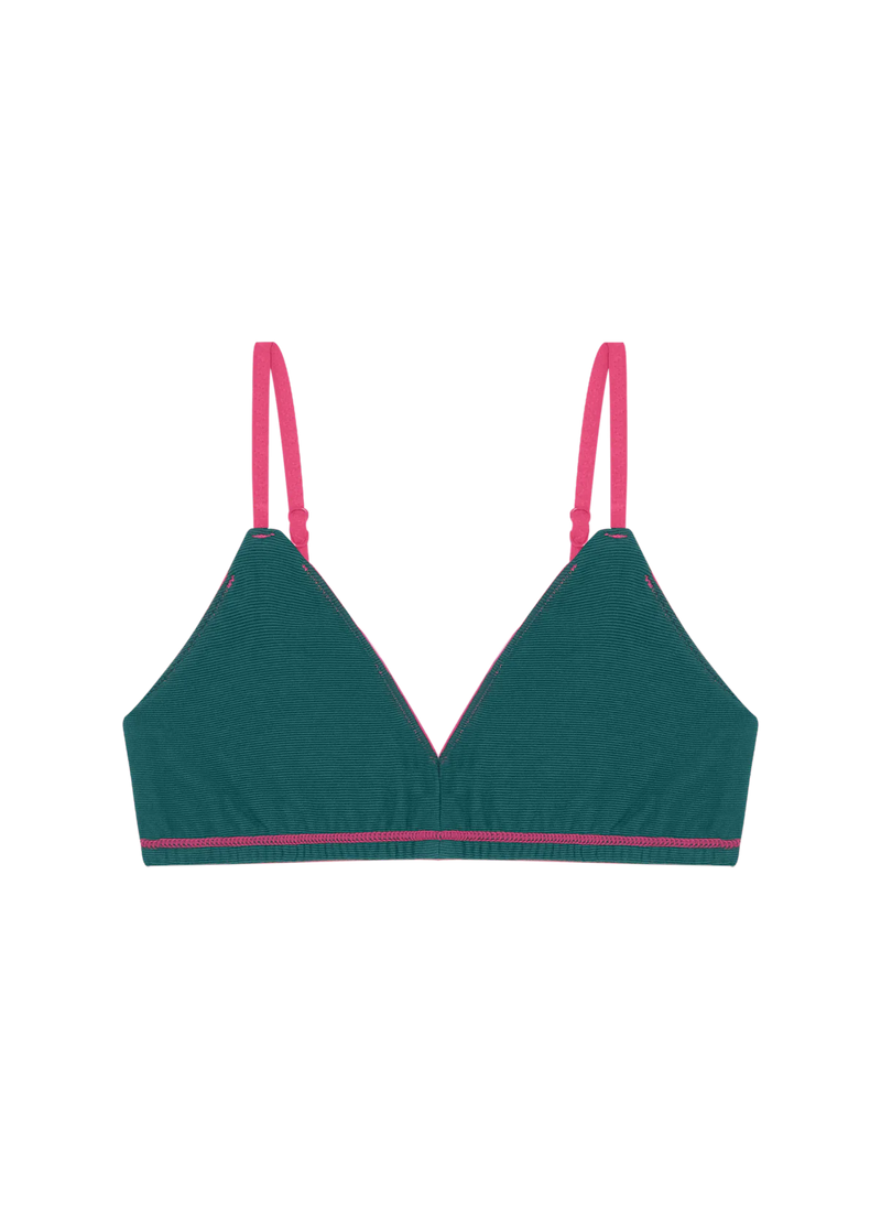 Huha Mineral Triangle Bra SUMMER BRIGHTS FUSHCHIA