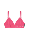 Huha Mineral Triangle Bra SUMMER BRIGHTS FUSHCHIA