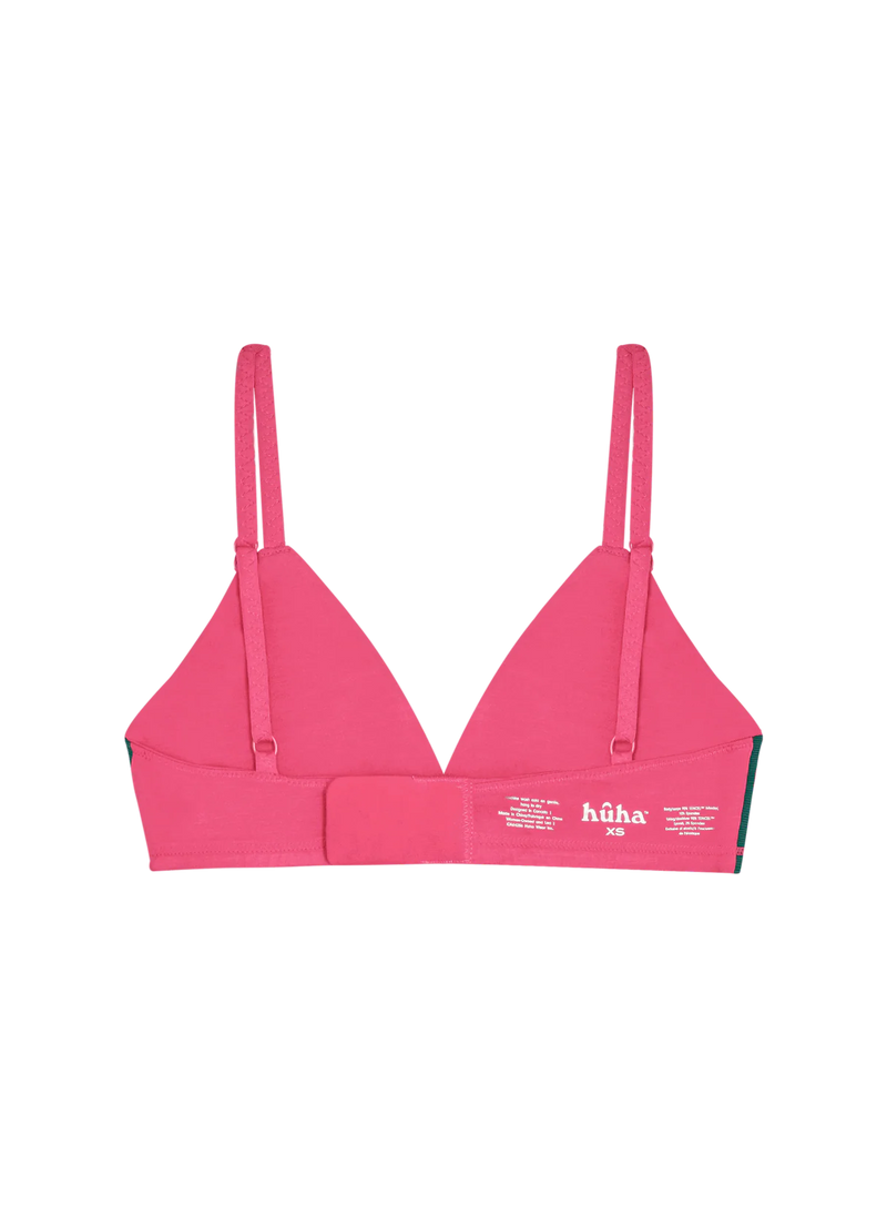 Huha Mineral Triangle Bra SUMMER BRIGHTS FUSHCHIA