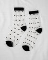 Unified Vancouver Sheer Dot Socks