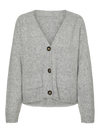 Vero Moda Boom Cardigan in Grey