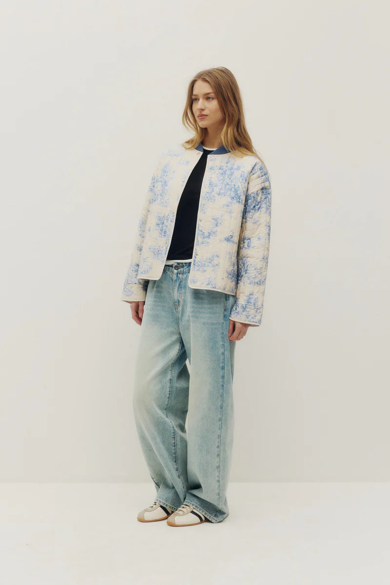 Kuwalla Tee Porcelain Quilted Jacket