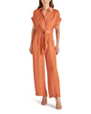 Steve Madden Tori Jumpsuit  in Rust