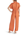 Steve Madden Tori Jumpsuit  in Rust