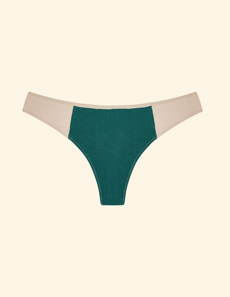 HuHa Low Profile Thong in Beige