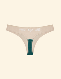 HuHa Low Profile Thong in Beige