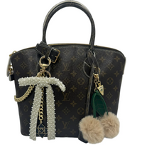 Jane Brand Cream Cherries Bag Charm