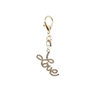 Jane Brand Love Script Bag Charm