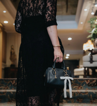 Jane Brand Bag Charm Bubble Letter