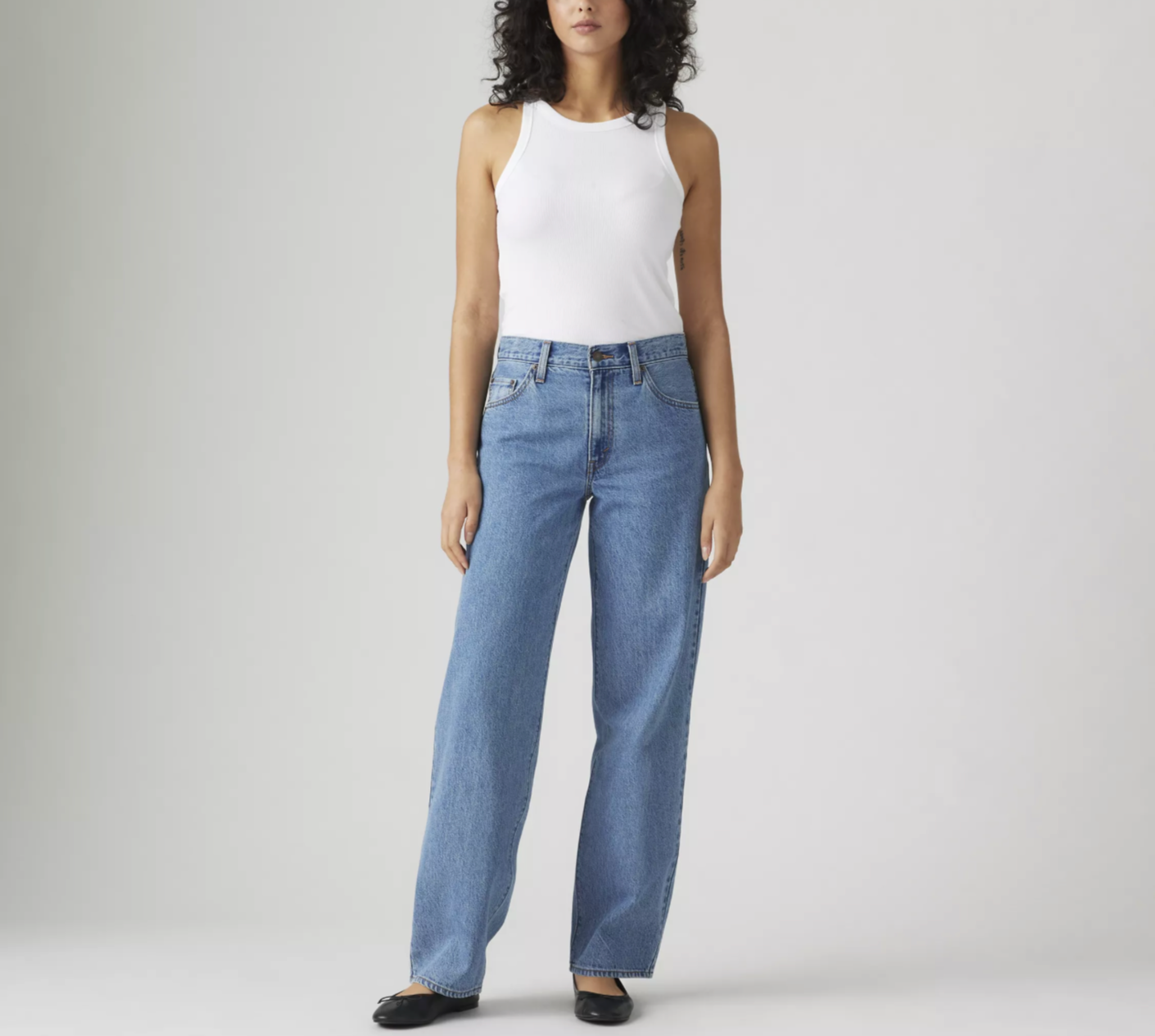 Levi's Baggy Dad Own It Stone