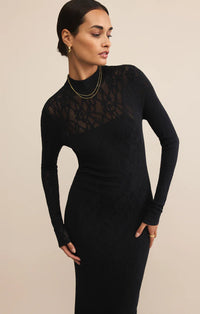 Z Supply Aden Mesh Sweater Dress