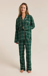 Z Supply Dreamer Plaid Set in Noble Fir