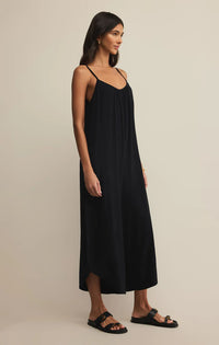 Z Supply Flared Jumpsuit Black