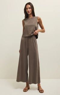 Z Supply Scout Jersey Crop Flare