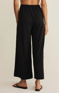 Z Supply Scout Textured Slub Pant - Black