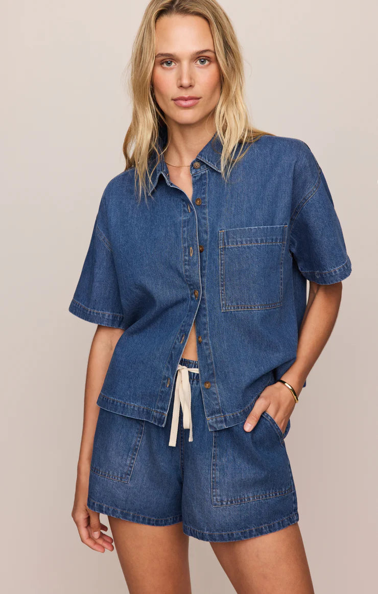 Z Supply Daycation Denim Utility Short