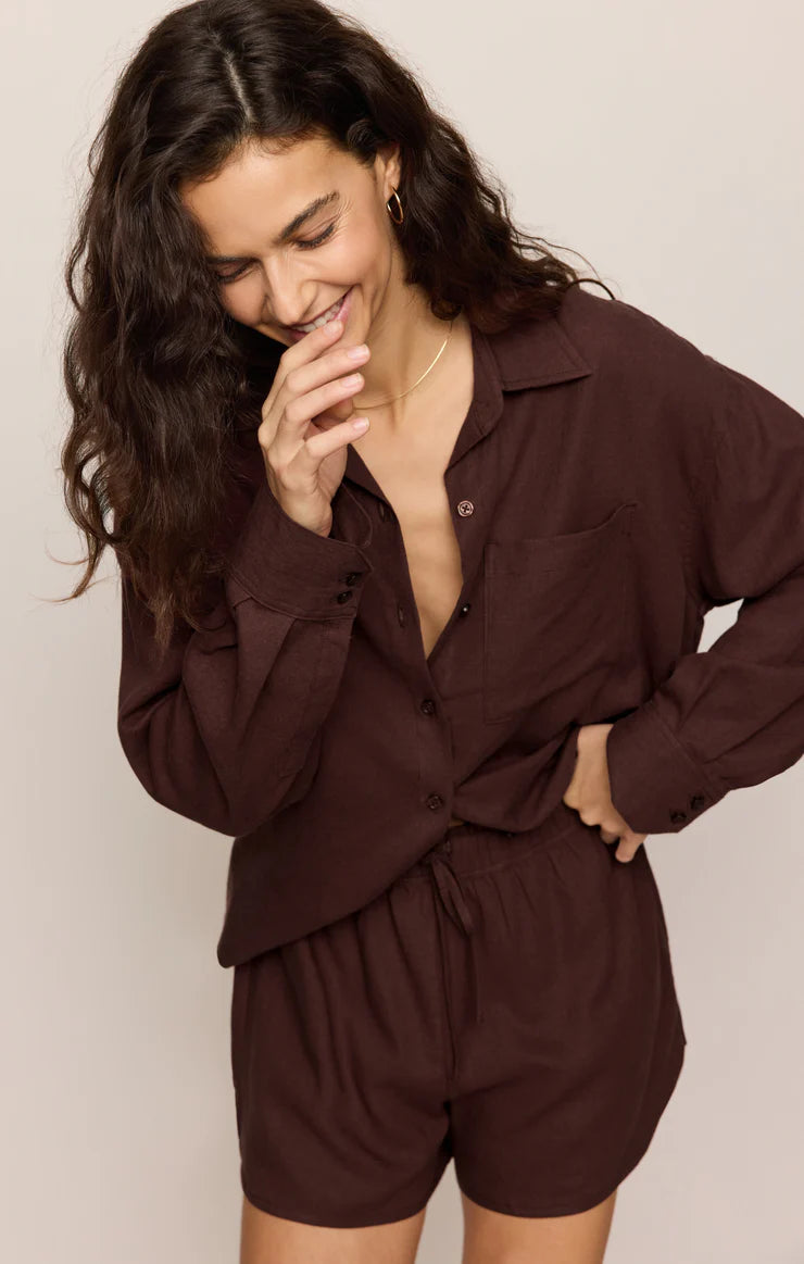 Z Supply Alfie Button Up Shirt
