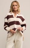 Z Supply Rugby Henley in Sandalwood