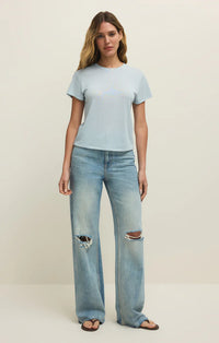 Z Supply Tourist Tee in Rain