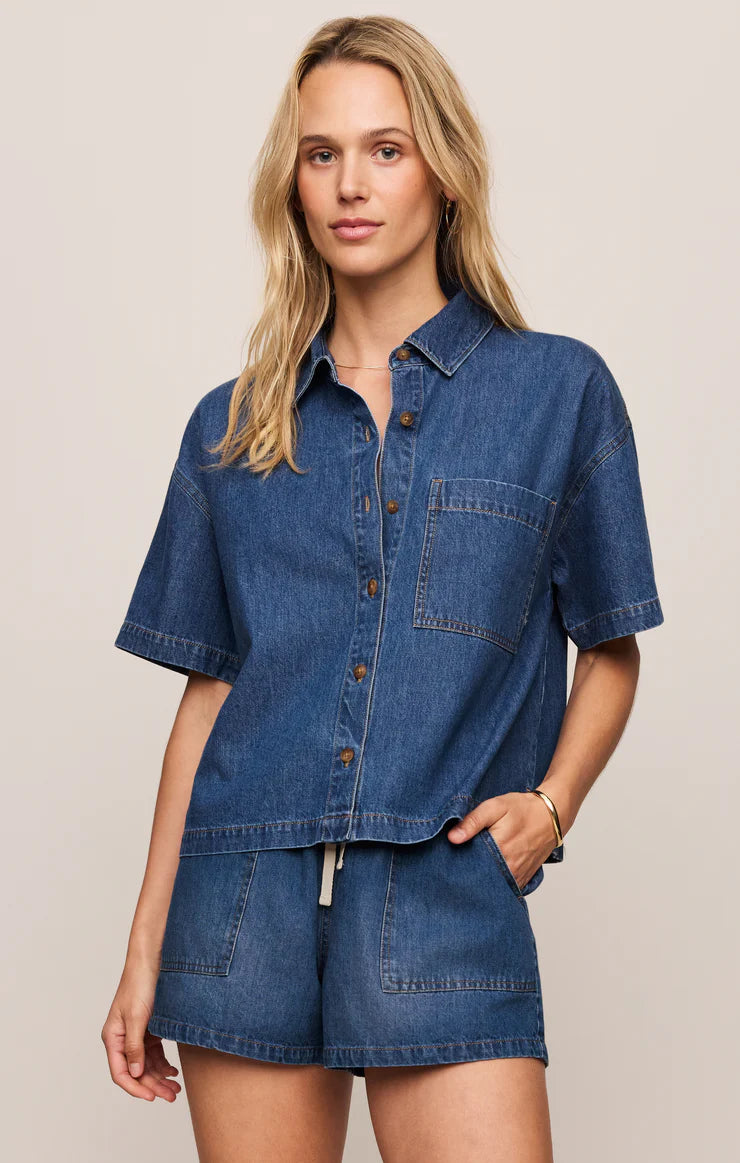 Z Supply Everyday Denim Button Up