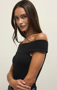Z Supply Off Shoulder Second Skin Top